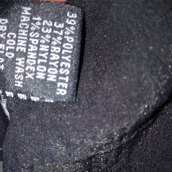 Anthropologie LAPIS 10 Strapless Smocked Top Dress in Gray Black - Picture 4 of 7